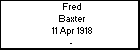 Fred Baxter