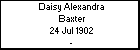 Daisy Alexandra Baxter